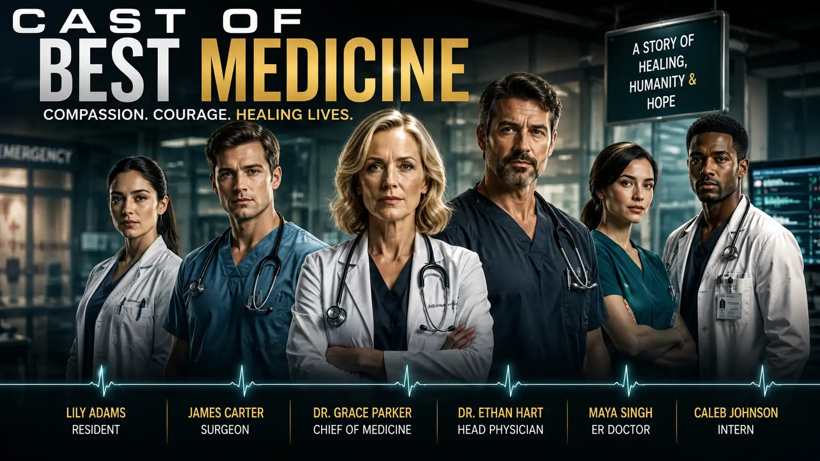 Cast of Best Medicine